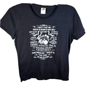 90s/ Y2K VTG Backstreet Boys HD Cotton T-Shirt | Fruit of the Loom XL Ladies